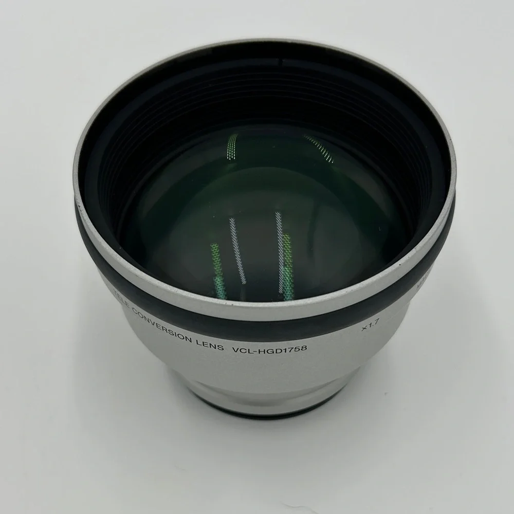 Sony Tele & Wide Conversion Lens Set Of 2 Made In Japan Photography
